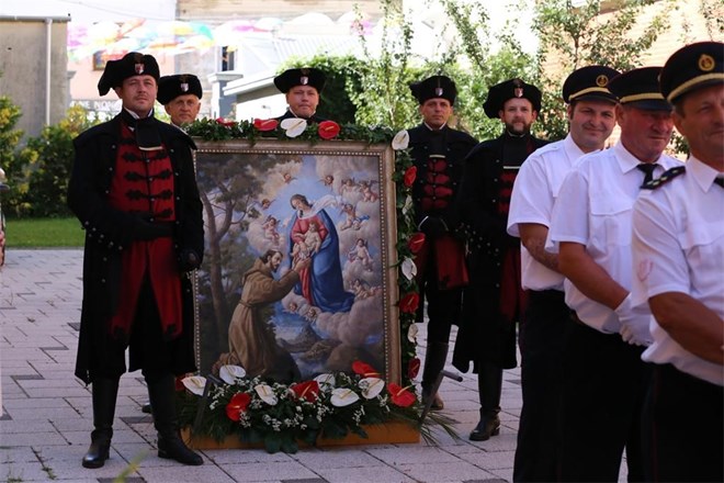 Mons. Vjekoslav Huzjak na proslavi Gospe od Anđela – Porcijunkule u Čakovcu